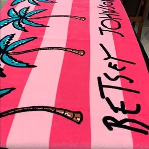 NWT Betsey Johnson Beach Towel